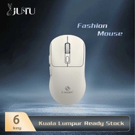JUTU Q8 Dual Mode Keyboard Mouse 2.4G Wireless Bluetooth TYPE-C Rechargeable 6D Buttons 3 Levels Adj