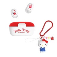 (國慶節限時優惠)Sanrio JS-0102 公仔掛件入耳式半透明藍芽耳機 - Hello Kitty
