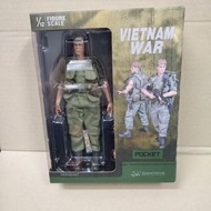 1/12 Figure Vietnam War DAMTOYS sergeant pocket elite series army 25th infantry division