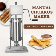 ITOP 3L/5L Manual Churros Maker Latin fruit Machine Desktop Spanish Churrera Machine Churros extrude