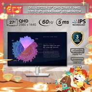 Dell U2722DE 27" QHD (2560 x 1440) Type-C IPS UltraSharp LED Monitor