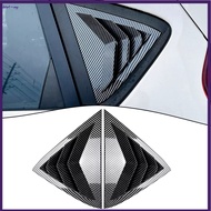 【BET】1 Pair Rear Door Glass Shutter Louver Cover Trim for Ford Fiesta MK7 7.5 2008-17[my]