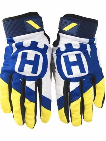 2024 husqvarna Glove Top Navy MX Gloves Off Road Motorcycle Glove Motocross Gloves MTB Dirt Bike Glo