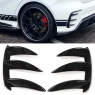 Rear Bumper Canard Splitter 2pcs for Car