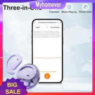 Wireless BT Translation Earbuds Real Time 144 Languages Language Translator Earbuds AI Translator Ea