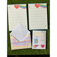 Letter stationery set envelope