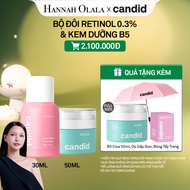 [Candid x Hannah] Candid Retinol 0.3 % 30ml & B5 C Cream