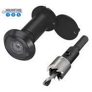 220-Degree Solid Peep Holes for Door with 16mm Drill Bit,0.63in Door Peephole for Door Thick From 1-