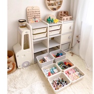 Kids toy storage rack  cabinet drawer  shelf storage cabinet plastic baby toy rack finishing cabinet