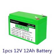 Brand new 12V 12Ah 18650 18650 lithium battery recharable Solar storage Battery Electric lighting We