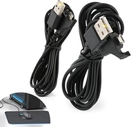 2PCS USB Charging Cable for Logitech G403 G703 G900 G903, G Pro Wireless Mouse, G PRO X Superlight G