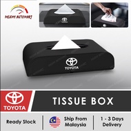 Toyota Kotak Kertas Bekas Tisu Kereta PU Leather Tissue Box Aksesori Accessories bodykit Vios Corolla Cross Veloz Yaris