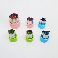 Gratis Ongkir - Cetakan Pemotong Sayuran 3in1 / 6in1 / 10in1 / Cetakan Serbaguna / Cetakan Buah