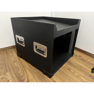 Wooden Rack Size 8u Depth 24 Inches Top Can Be Mixed Equipment Mounting Rail With Nuts