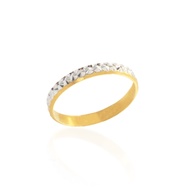 Exquisite Thin Ring in 916 Gold by Ngee Soon Jewellery