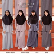 HIJRA STORIES - Lunara Active Set Sporty Sports Abaya Dress Muslimah Sports Wear