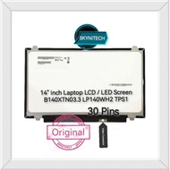 B140XTN03.3 LP140WH2 TPS1 HB140WX1-301 N140BGE-E43 EDP, 30 Pins Display LCD /LED.