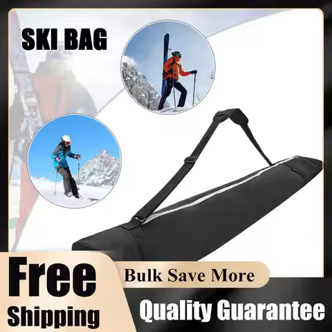 Wear-Resistant Snowboard Bag with Wheel Scratch Resistant Snowboard Cover Large Capacity Waterproof 