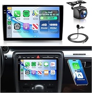 4G + 128G Rimoody Android Car Radio for Audi A4 S4 RS4 B6 B7 8E 2000-2009 9 Inch In-Cell Screen with