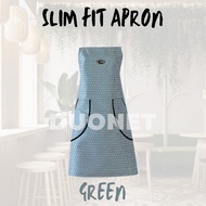 DUONET Apron Kitchen Apron Waterproof Oil Proof Appron Slim Fit Epron Wanita Kalis Air 围裙 圍裙 防水 防油