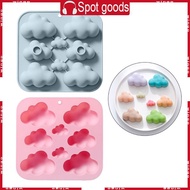 WIN 8 Cavity Clouds Shaped Fondant Cake Decorating Silicone Mold Chocolate Mold