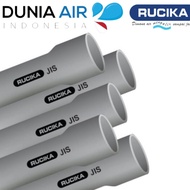 Rucika 1/2" PVC Pipe aw abu JIS Standard Plumbing Pipe