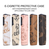 Suitable For iqo 8th Generation iluma i one Leather Casing Cute Bear Pattern Case Sleeve Fit for ilu