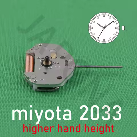 2033 movement miyota 2033 movement featuring higher hand height that enables designs taking advantag