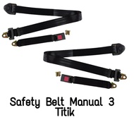 Safety Belt Manual 3 Point car Safety Belt