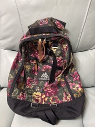 95%新 Gregory fine day garden tapestry backpack 16L 經典花花款 背囊