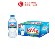 Thùng 24 chai nước khoáng Lavie (chai 350ml/500ml)