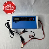 NEW TAFFWARE CHARGER AKI MOBIL MOTOR LEAD ACID 12-24V 10A WITH LCD -