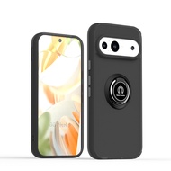 For Google Pixel 9 / Pixel 9 Pro Armor Shockproof Case Ring Stand Protection Back Cover