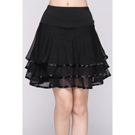 Square Dance Costume Summer Dance Short Skirt Dance Skirt Dancing Skirt Female Latin Dance Dancing S