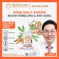 MEDGLOW CLINIC Coldpress Argan Oil Serum 30 ml | Aesthetic Skincare Serum Kulit Kering Anti Iritasi