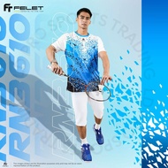 FELET Shirt Round Neck RN3610, FELET Pant CM207 (Blue,Red,Tiffany,Yellow) Baju FELET, Seluar FELET
