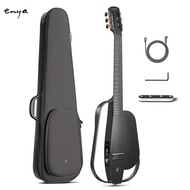 Enya Acoustic-Electric Carbon Fiber Classical Nylon String Travel Guitar NEXG 2N Smart Acustica Elec