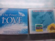 THE POWER OF LOVE + FOREVER LOVE SONGS 3, 2套99%new舊版CD共4碟，包順豐運費。