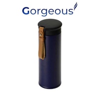 Gorgeous Tumbler Kopi Teh Tali Kulit Vacuum Flask Tumbler Stainless Steel 450ML HN241