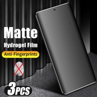 3PCS Frosted Matte And HD Screen Protectors For Huawei Mate 40 40E 50 50E 60 70 Pro Pro+ RS Porsche 
