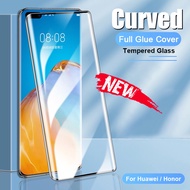 For Huawei Mate 20 30 40 50 Pro Mate 20X Honor 80 70 60 50 SE Pro Nova 9 8 Pro P30 P40 P50 Full Screen Coverage HD transparent Curved Tempered Glass phone screen Protector Film Glass