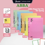 Desklife ABBA Mega 102UK Spring File Manila Flat File - (PCS) Colour Folder Fail Folder Paper Fail K