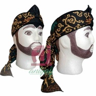 Blangkon Jawa Sunda Iket Udeng Blangkon Sliwir Motif Batik