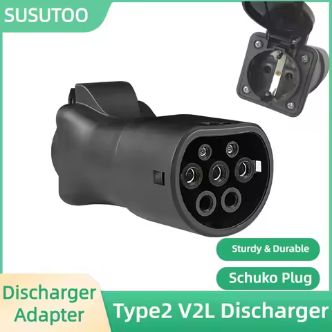 For Xpeng G6 Smart BYD MG Genesis Voyah ZEEKR Geely EX5 TYPE2 V2L Discharger adapter type 2 Discharg
