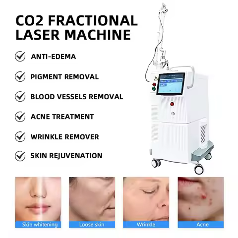Newest Fractional Co2 Laser Fotona 4D hair removal machine Vagina Tighting Pigment Removal face lift