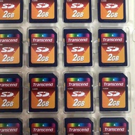 Original Transcend/Transcend SD Card 2GB Small Capacity Low Speed SD2GB Memory Card Car Navigation M
