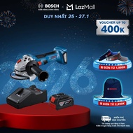 Máy mài góc pin GWS 18V-8 (SOLO) 125mm + Bộ Sạc GAL 18V-40 và 1 Pin GBA 4.0Ah MỚI