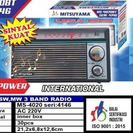 Radio Mitsuyama MS-4146 Portable Radio AM FM Radio