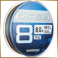 【Direct from Japan】
Shimano OCEAN8 300m, Size 8.0, SW Navy LD-A71S Fishing Line.