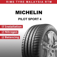 245/45R17 - Michelin Pilot Sport 4 - 17 inch Tyre Tire Tayar 245 45 17 (Promo19) ( Free Installation ) ST